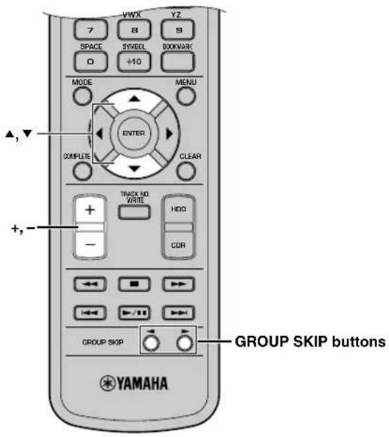 YAMAHA CDRHD1500 - ■ Selecting a target disc - 2