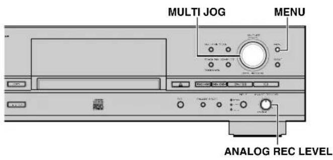YAMAHA CDRHD1500 - ■ Ajuste del nivel de grabación - 1