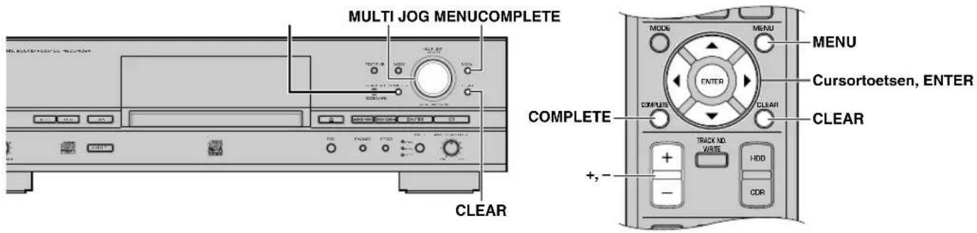 YAMAHA CDRHD1500 - DISC BEWERKEN - 1
