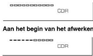 YAMAHA CDRHD1500 - AFWERKEN VAN EEN CD-R/CD-RW - 5