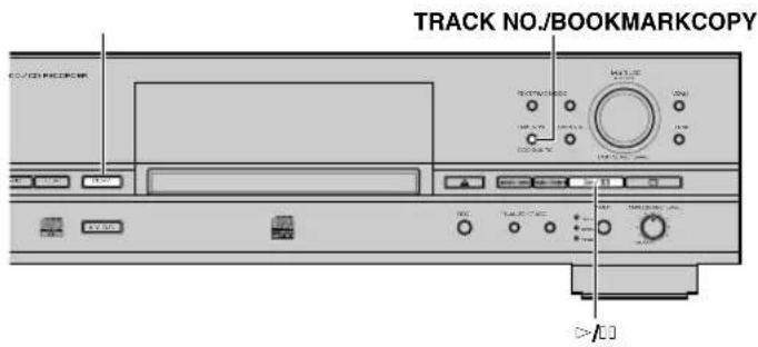 YAMAHA CDRHD1500 - ■ Copia de las pistas seleccionadas de un CD - 1