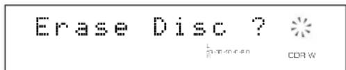 YAMAHA CDRHD1500 - ■ Initialisation d'un disque CD-RW - 1