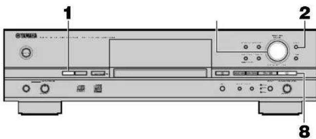 YAMAHA CDRHD1000 - DISC EDITING - 1