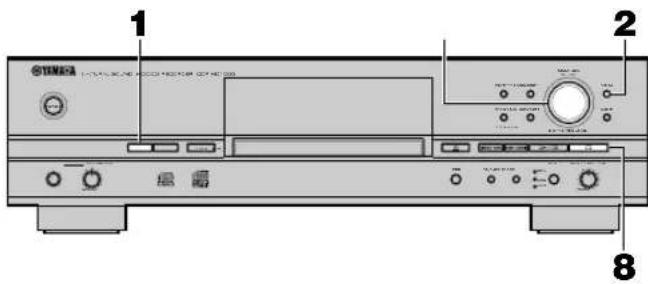 YAMAHA CDRHD1000 - DISC-EDITIERUNG - 1