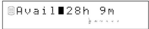 YAMAHA CDRHD1000 - ■Verifica della informazioni sull'HDD (HDD Info.) - 5