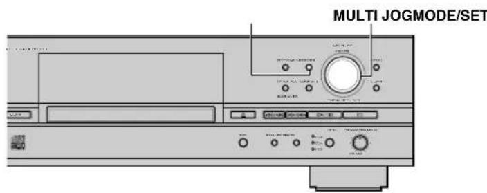 YAMAHA CDRHD1000 - Sélection du mode d'enregistrement - 1