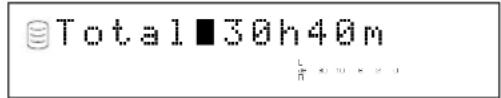 YAMAHA CDRHD1000 - ■Verifica della informazioni sull'HDD (HDD Info.) - 3