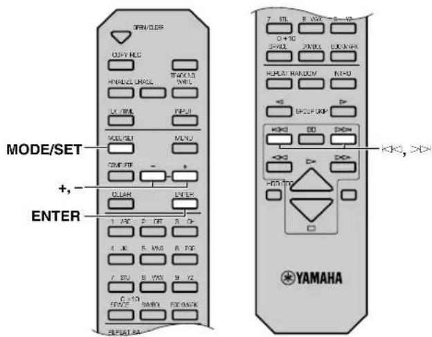 YAMAHA CDRHD1000 - Impostazione del modo di copia - 2
