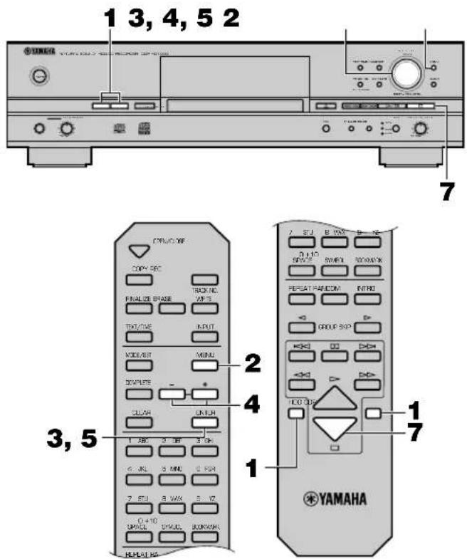 YAMAHA CDRHD1000 - EDICION DE ALBUMES - 1