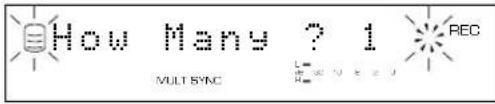 YAMAHA CDRHD1000 - ■ Lorsque "Multi Sync." est selectionné - 1