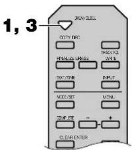 YAMAHA CDRHD1000 - Copia desde el disco duro a un disco CD-R o CD-RW - 2