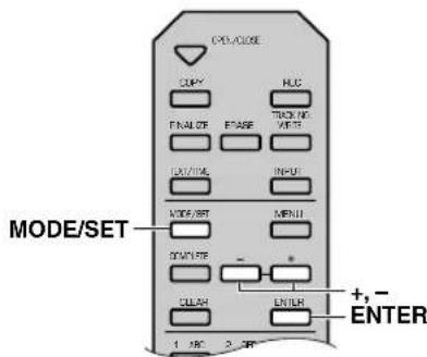 YAMAHA CDRHD1000 - Instellen van de opnamefunctie - 3