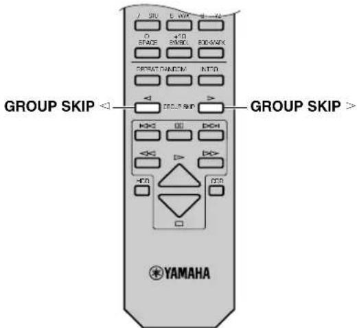 YAMAHA CDRHD1000 - Wahl einer Disc, auf die kopiert werden soll - 2