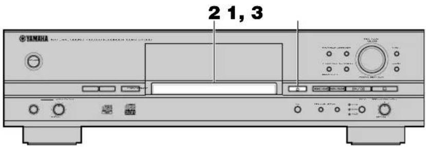 YAMAHA CDRHD1000 - Copied'un CD sur le disque dur - 1