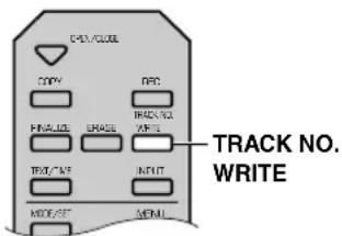 YAMAHA CDRHD1000 - Handmatig trackmarkeren - 2