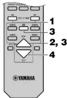 YAMAHA CDRHD1000 - Lecture de plages du disque dur - 3