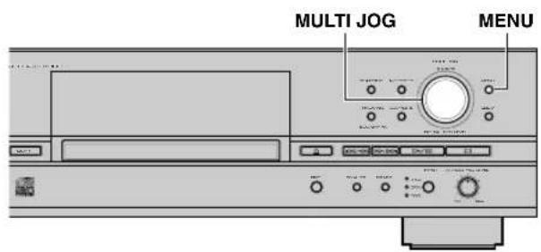 YAMAHA CDRHD1000 - Kopiermenü-Einstellungen - 1