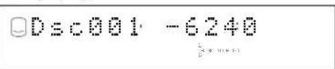 YAMAHA CDRHD1000 - Group number and group remaining time - 1
