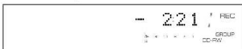 YAMAHA CDRHD1000 - Total recordable time on a disc (while recording onto a CD-R or CD-RW disc) - 1
