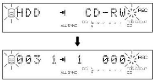 YAMAHA CDRHD1000 - Pulse COPY una vez. - 1
