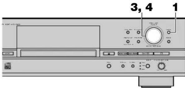 YAMAHA CDRHD1000 - Regolazione del livello di registrazione - 1