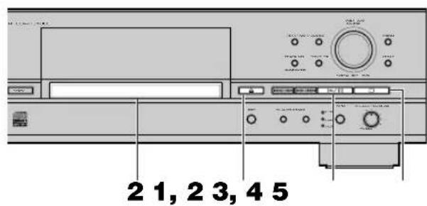 YAMAHA CDRHD1000 - Playing a CD - 1
