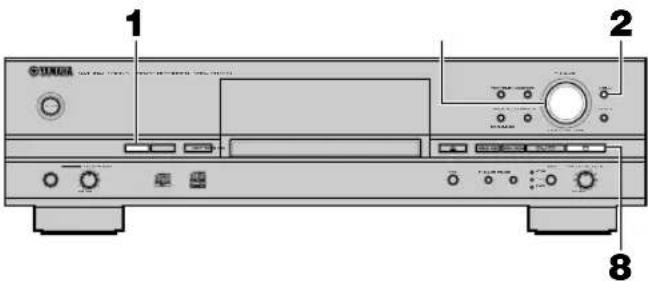 YAMAHA CDRHD1000 - TITEL-EDITIERUNG - 1