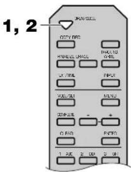 YAMAHA CDRHD1000 - Wiedergabe einer CD - 2