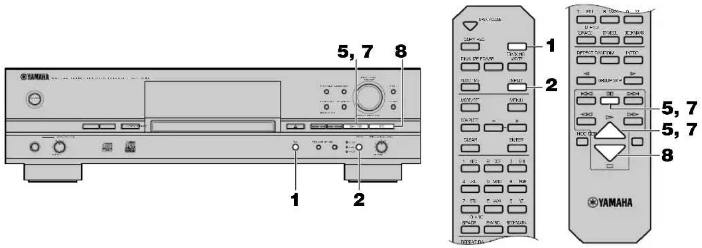 YAMAHA CDRHD1000 - Nota - 4