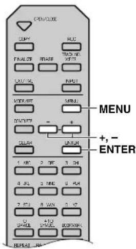 YAMAHA CDRHD1000 - Menyinstallingar for kopiering - 2