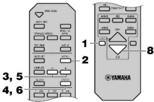 YAMAHA CDRHD1000 - EDICION DE DISCOS - 2
