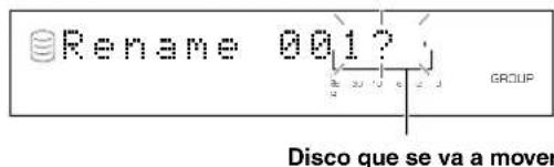 YAMAHA CDRHD1000 - Disc Rename - 1