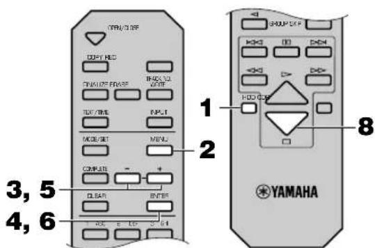 YAMAHA CDRHD1000 - MONTAGGIO DEI DISCHI - 2