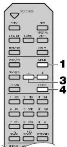 YAMAHA CDRHD1000 - Ajuste del nivel de grabación - 2