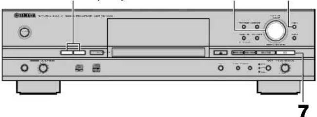 YAMAHA CDRHD1000 - ALBUMREDIGERING - 1
