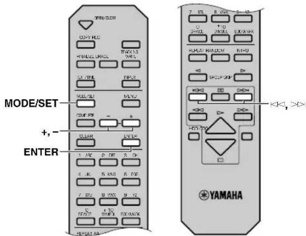 YAMAHA CDRHD1000 - Setting the Copying Mode - 2