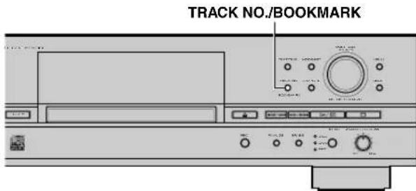 YAMAHA CDRHD1000 - Manuelle Titelmarkierung - 1