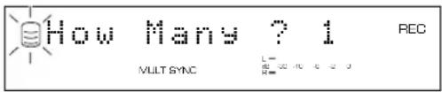 YAMAHA CDRHD1000 - ■ Lorsque "Multi Sync." est selectionné - 1