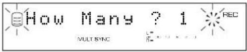 YAMAHA CDRHD1000 - ■ When "Multi Sync." is confirmed - 1
