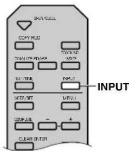 YAMAHA CDRHD1000 - Sélection de la source d'entrée - 2