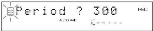 YAMAHA CDRHD1000 - When "Auto Period" is selected - 1