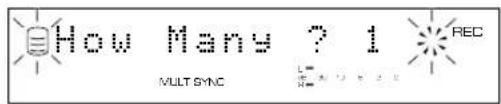 YAMAHA CDRHD1000 - ■ Als "Multi Sync." is gekozen - 1