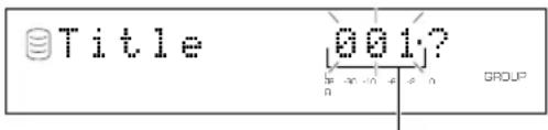 YAMAHA CDRHD1000 - Album Title - 1