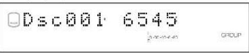 YAMAHA CDRHD1000 - Group number and group total time - 1