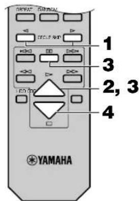 YAMAHA CDRHD1000 - Riproducione di brani sull'HDD - 3