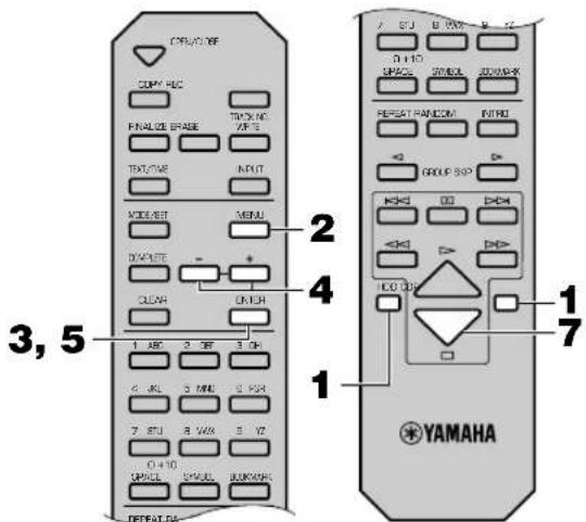 YAMAHA CDRHD1000 - ALBUMREDIGERING - 2