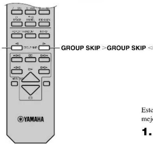 YAMAHA CDRHD1000 - Ajuste del modo de grabación - 2