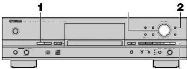 YAMAHA CDRHD1000 - MONTAGE DE DISQUES - 1