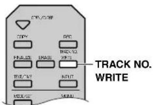 YAMAHA CDRHD1000 - Marcación manual de pistas - 2