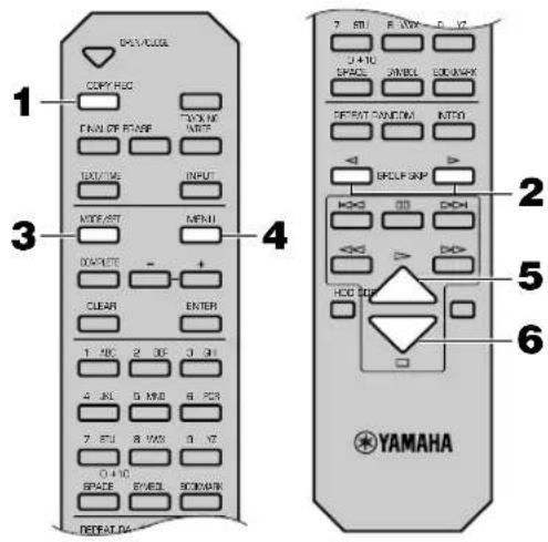 YAMAHA CDRHD1000 - Nota - 3